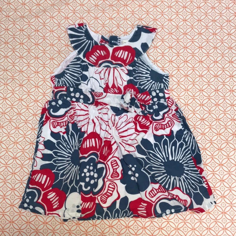 Old navy red, white and blue dress
